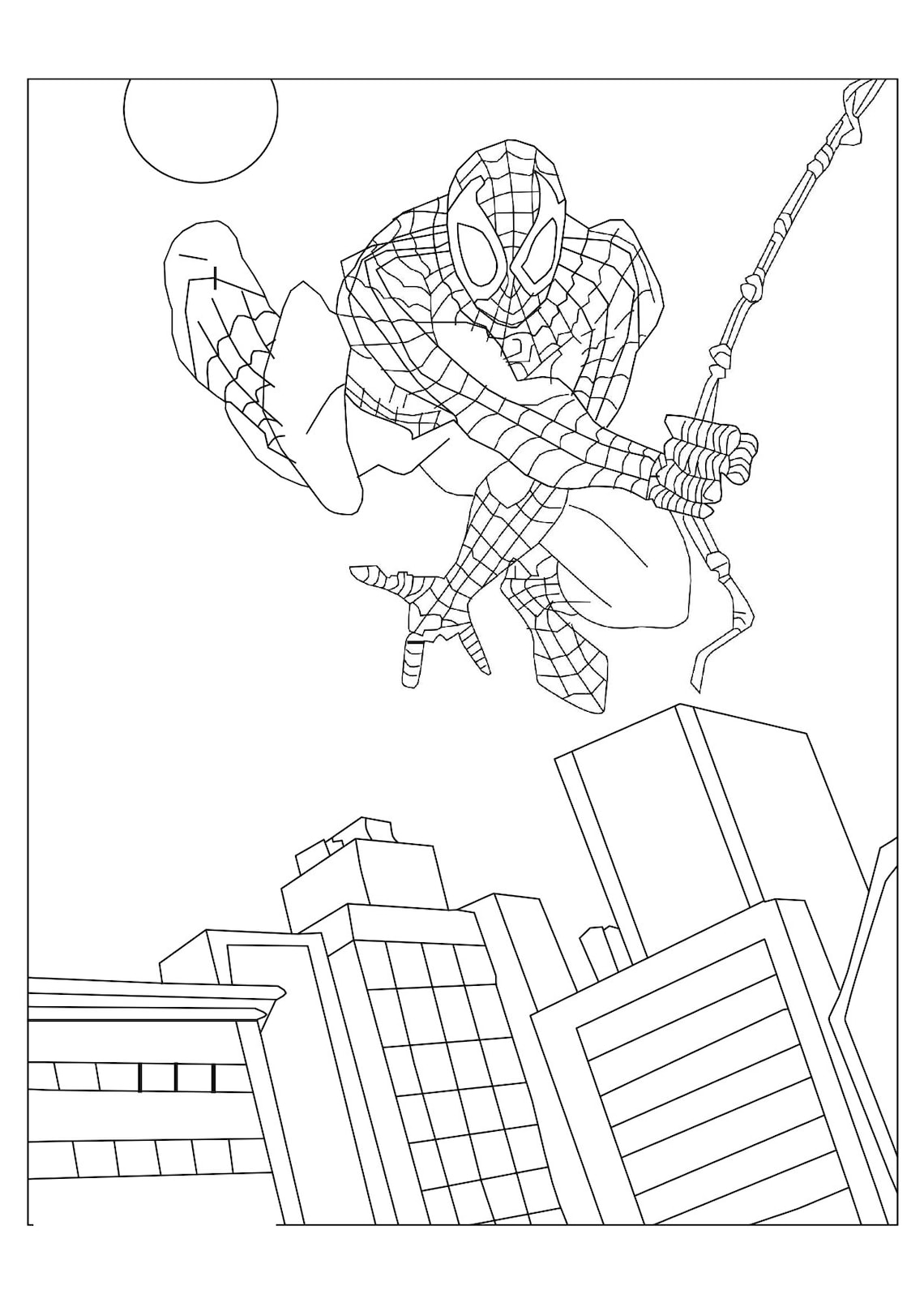 Spiderman Coloring Book - Etsy