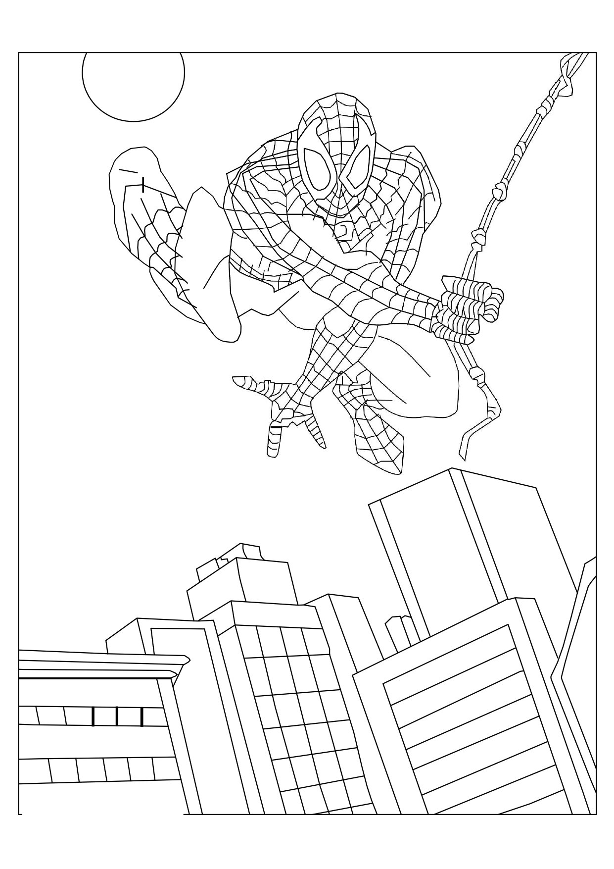 10 Spiderman Green Goblin Coloring Pages for Action Lovers