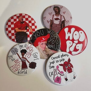 Arkansas Gameday Pin 6-Pack