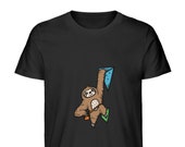 Climbing Shirt Men - Bouldering Sloth