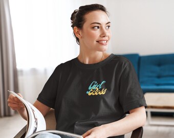 Girl Boss Shirt, Boss Shirt, Gift for Mom, Feminist Shirt, Women Power Shirt, Motivational Tee, Boss Lady T-Shirt
