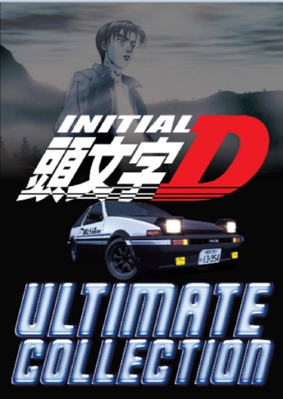 Dvd Initial D Complete Stage 1 2 3 4 5 6 Movie 1 2 3 2 Etsy