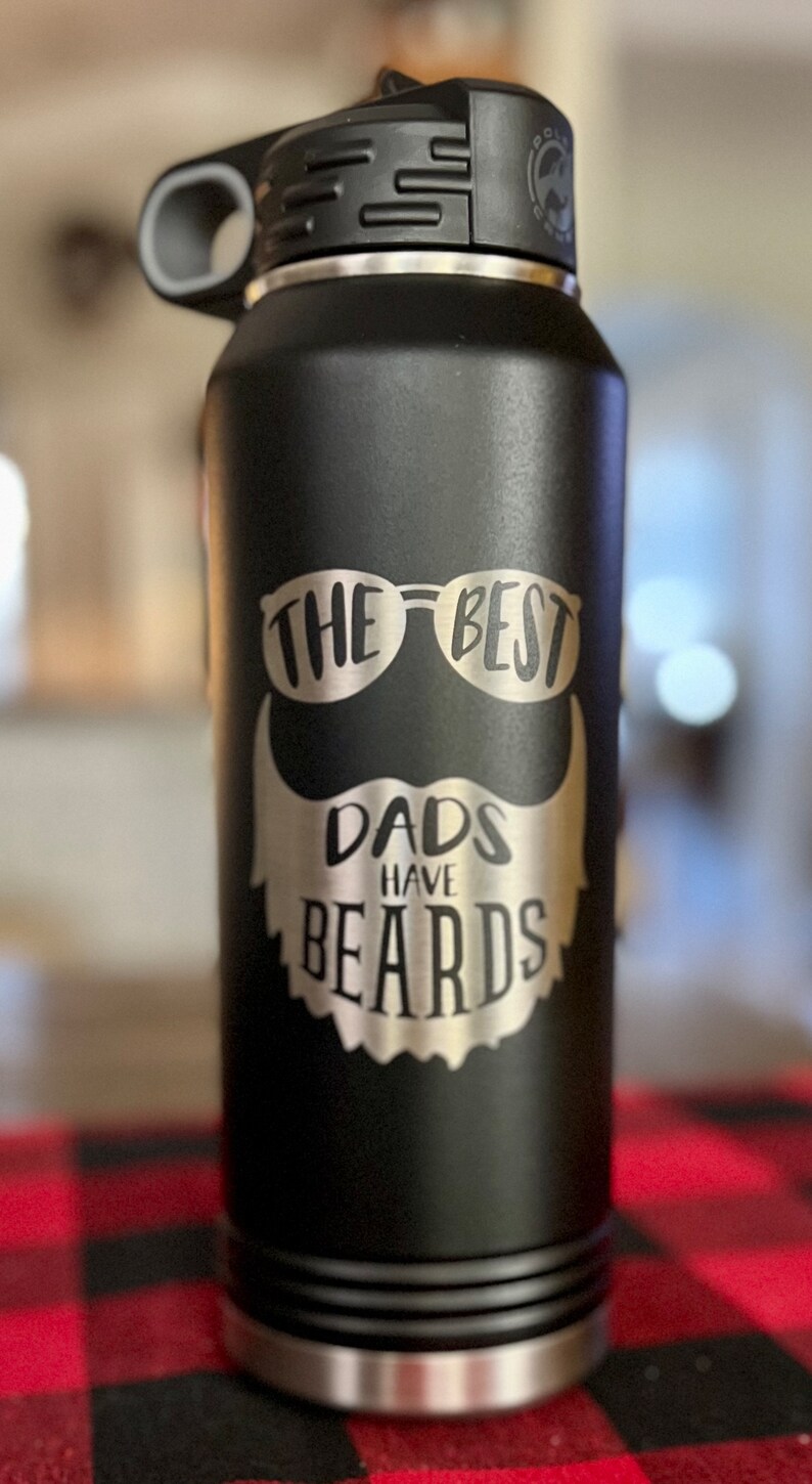 40 Oz Personalized Water Bottle Custom Engraved Travel Mug Etsy