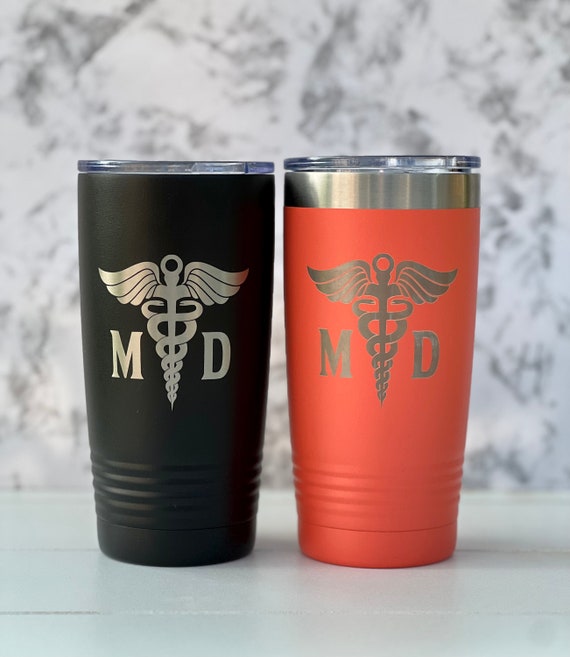 Stethoscope Personalized Travel Coffee Mug for Medical Professionals, -  Everything Etched