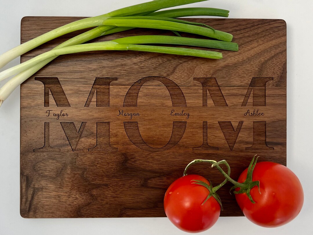 Mother's Day, Personalize Cutting Board, Engraved Cutting Board, Mother