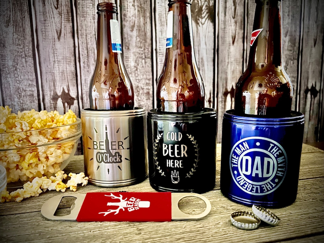 Personalized Insulated Stainless Steel Beveage Holder Can Etsy