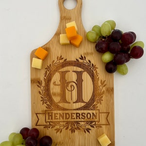 PERSONALIZED CUTTING BOARD, Custom Name, Business Logo, Monogram Laser Engraved Chopping Board, Meat, Cheese, Vegetable Cutting Board