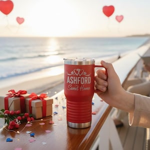 Personalized 20 oz Tumbler, Custom Name Travel Mug, Laser Engraved Tumbler, Stainless Steel water cup, Bridesmaid Tumbler, Insulated Tumbler