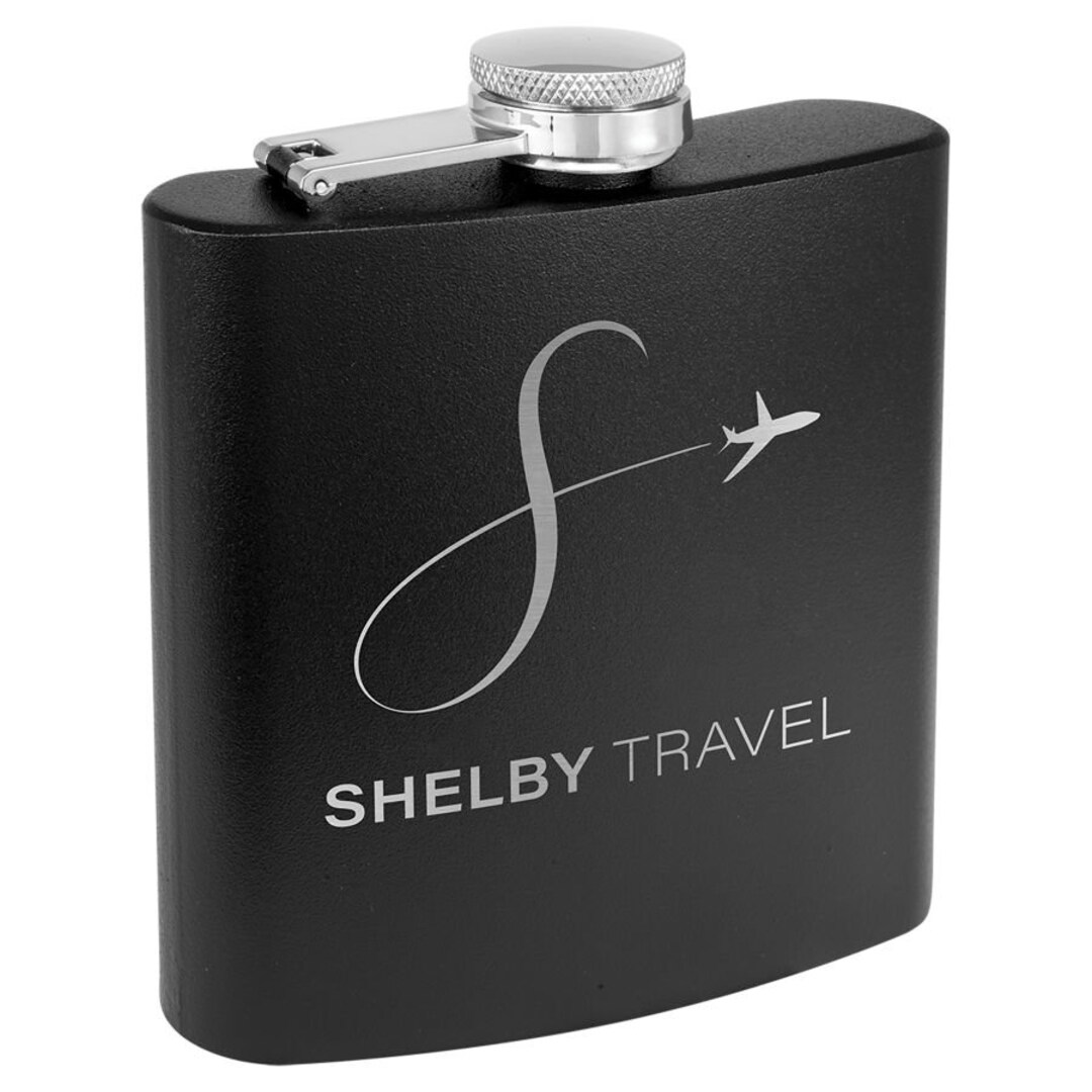 Personalized Matte Flask, Custom Flask, Engraved Flask, Wedding Gifts