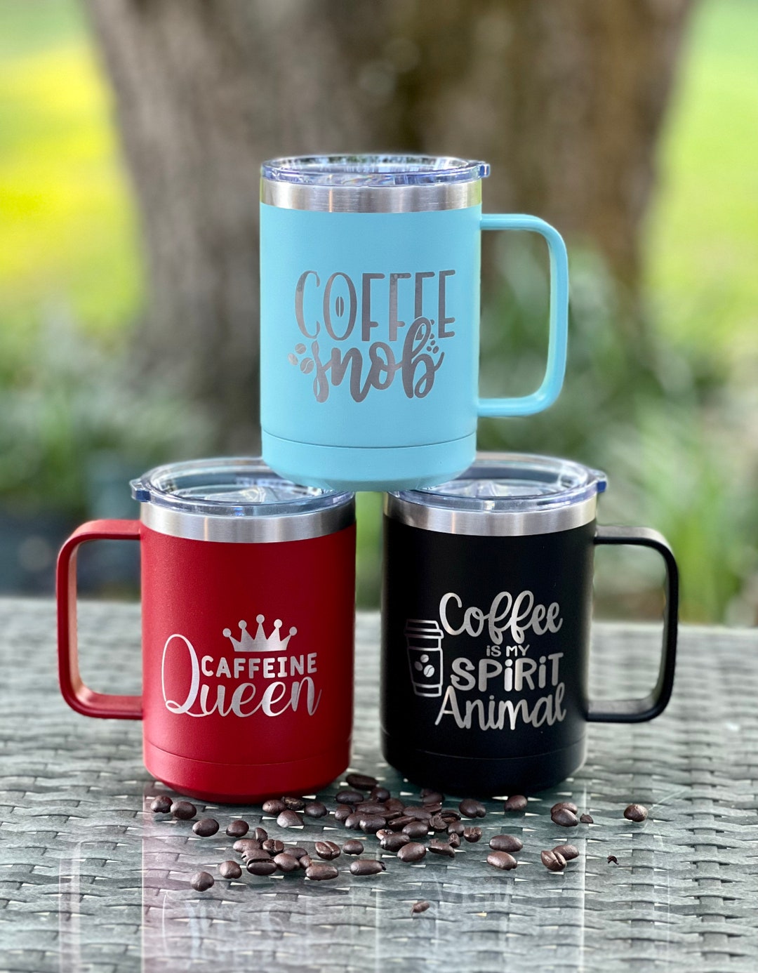 Laser Engraved Coffee Mugs 15 Oz Personalized Coffee Mug Etsy
