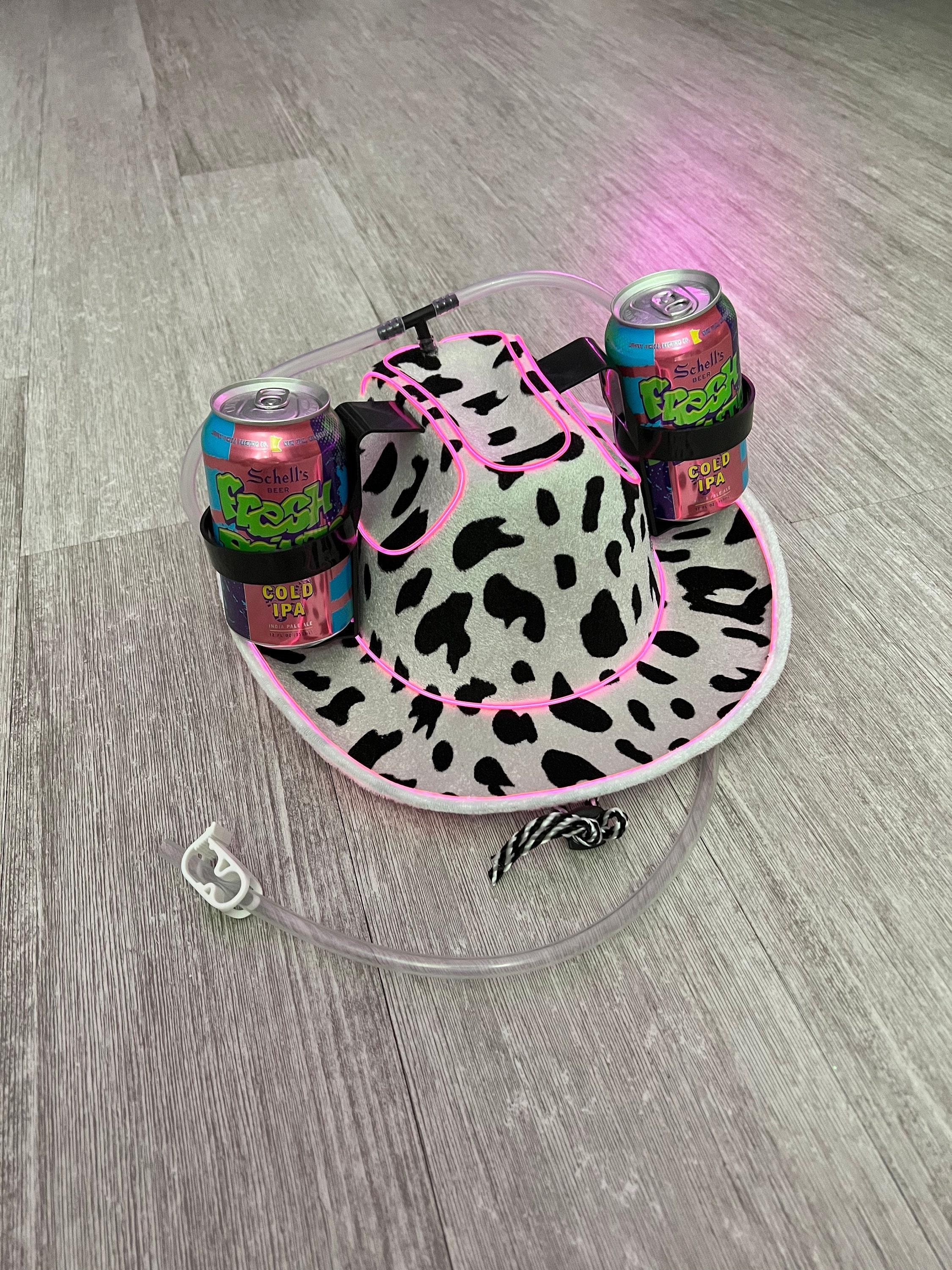 Custom Cowboy Hat With Straw. Drinking Cowboy Hat. Custom  display picture 2