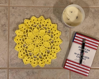 Flower Crochet Placemat