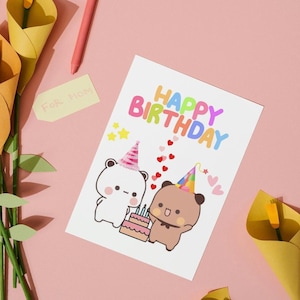 Bubu Dudu Card: Cutesy Greeting Card