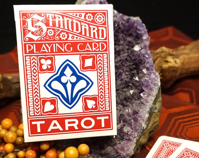 The Standard Playing Card Tarot, Deck, Book, and Bag Etsy