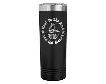 Went To The Rock |  22oz Skinny Tumbler | Polar Camel