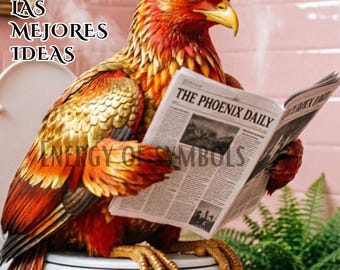 Tríptico de arte mural divertido para baño, juego de 3 láminas surrealistas de Phoenix, decoración con humor español, póster de Phoenix, descarga digital de arte mural para inodoro