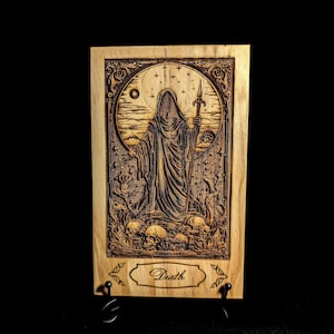 Death Decorative Tarot Card
