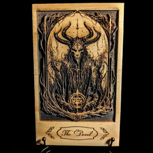 The Devil Decorative Tarot Card