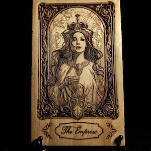 The Empress Decorative Tarot Card