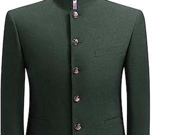 Indischer ethnischer Jodhpuri-Anzug für Männer, Designer Bandhgala-Anzug Mann, Premium-Anzug für Bräutigam, Jodhpuri-Anzug für Trauzeugen, Prinz-Kragen-Blazer