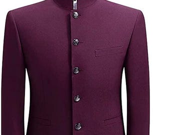 Indischer ethnischer Jodhpuri-Anzug für Männer, Designer Bandhgala-Anzug Mann, Premium-Anzug für Bräutigam, Jodhpuri-Anzug für Trauzeugen, Prinz-Kragen-Blazer