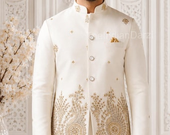 Indian Ethnic Nehru Jacket Kurta Pajama Set, Modi Jacket for Man,Handmade Bundi Jacket,Party Wear Nehru Jacket for Diwali, Kurta Pant Diwali