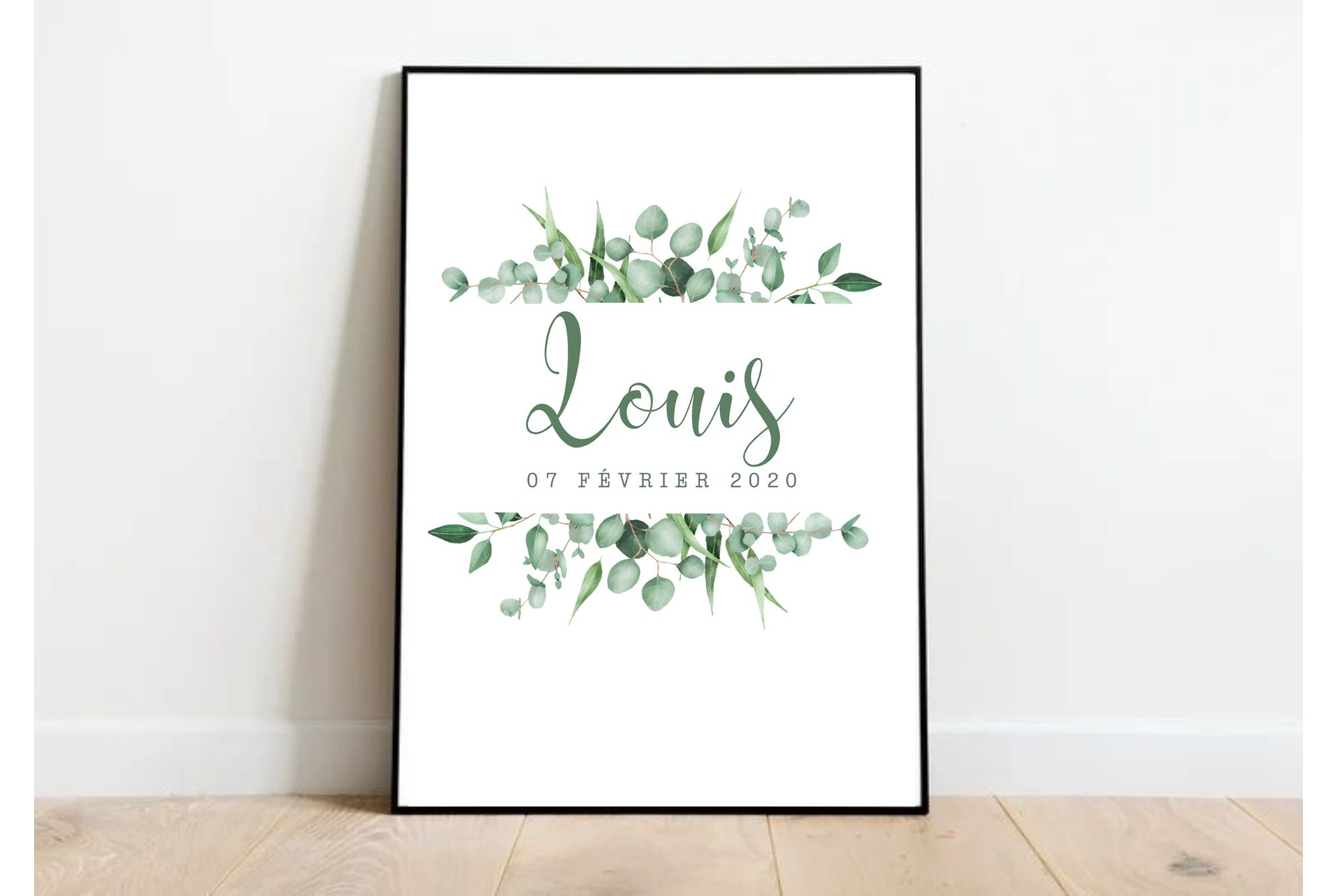 Affiche de Naissance Personnalisable