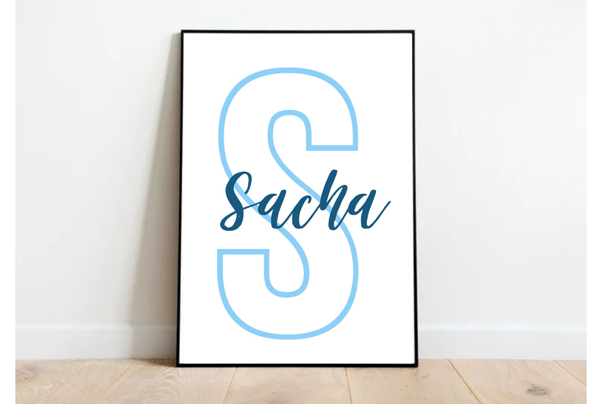 Affiche Prénom Personnalisable