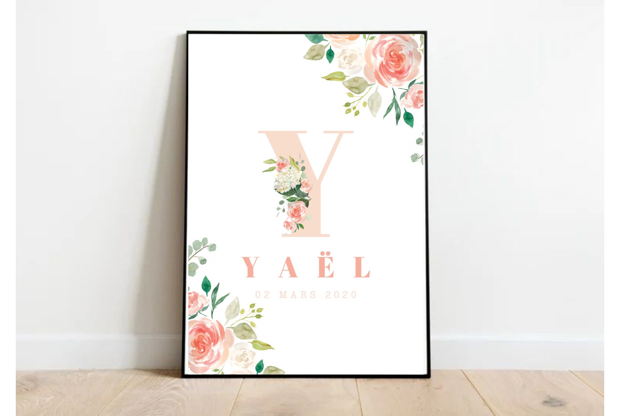 Affiche de Naissance Personnalisable