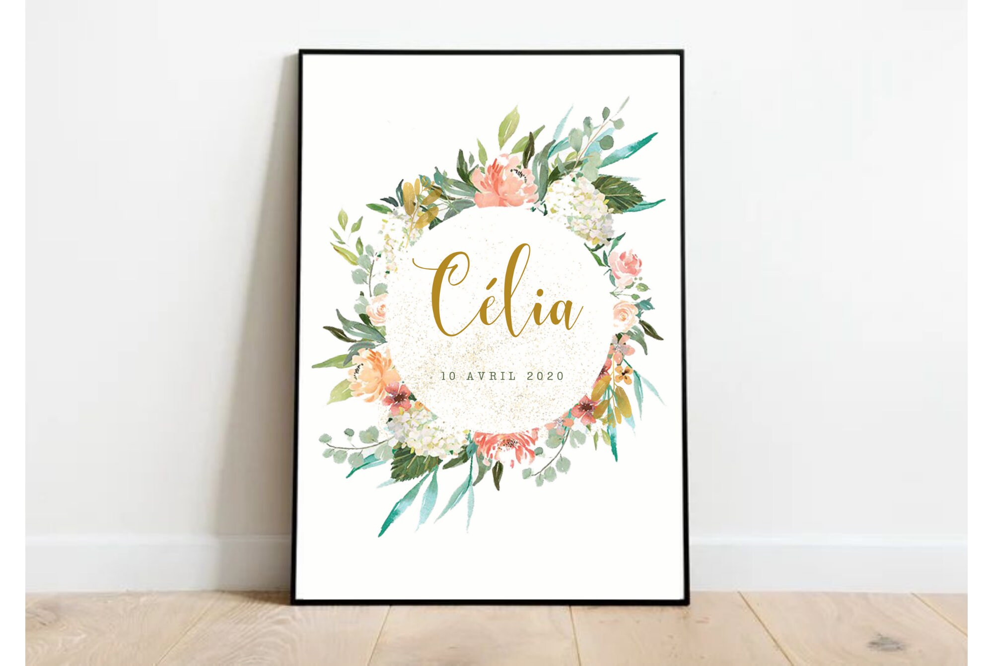 Affiche de Naissance Personnalisable