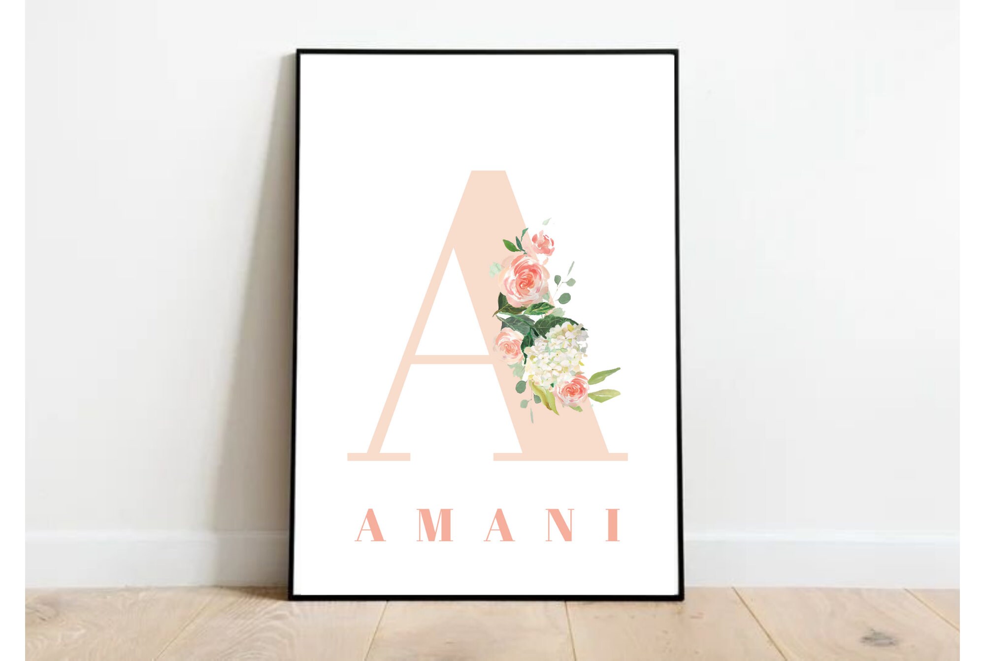 Affiche Prénom Personnalisable