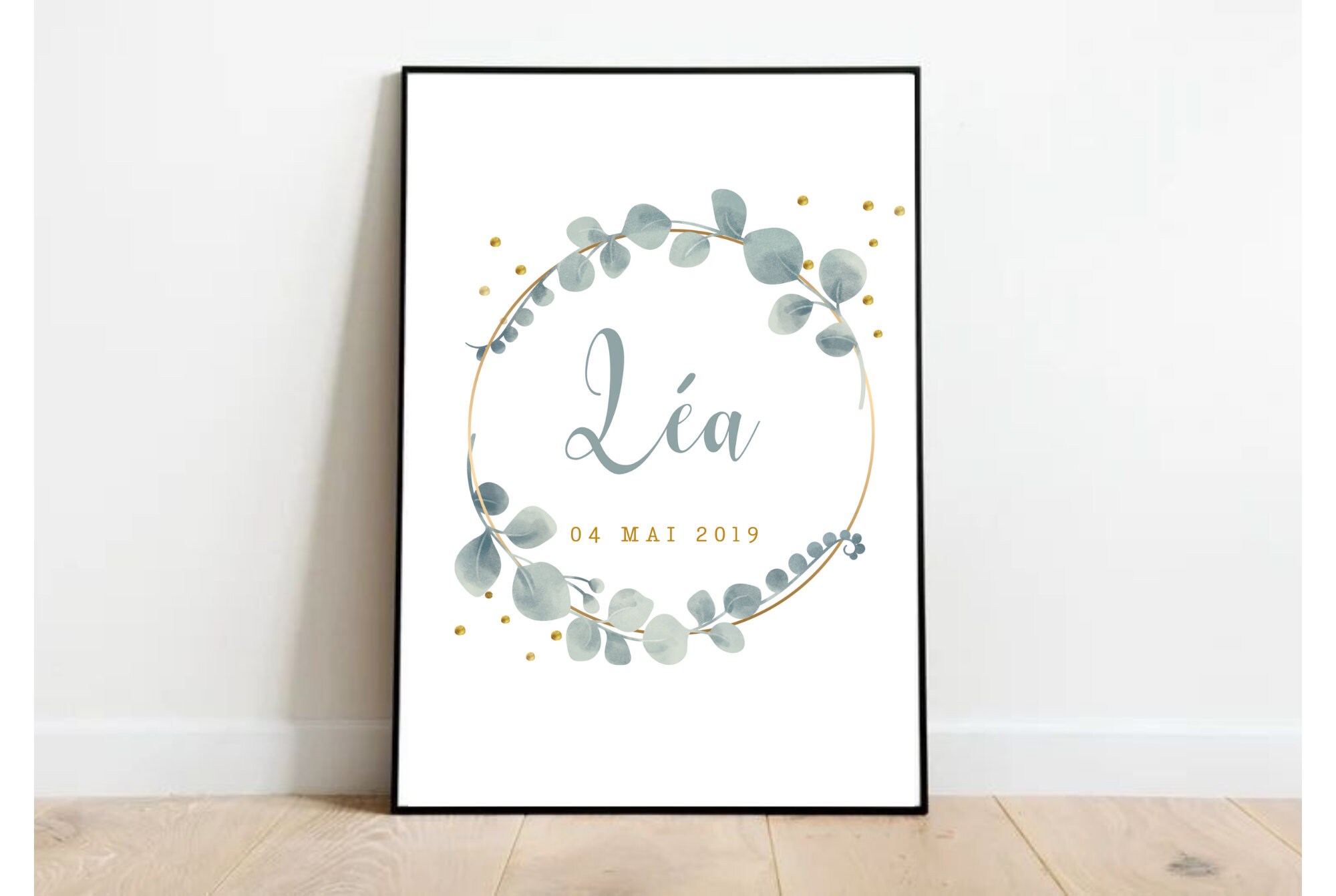 Affiche de Naissance Personnalisable