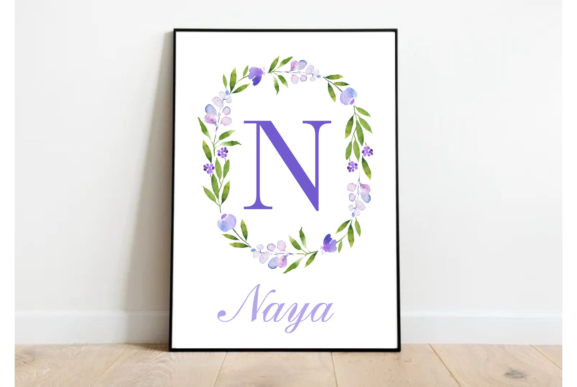 Affiche Prénom Personnalisable