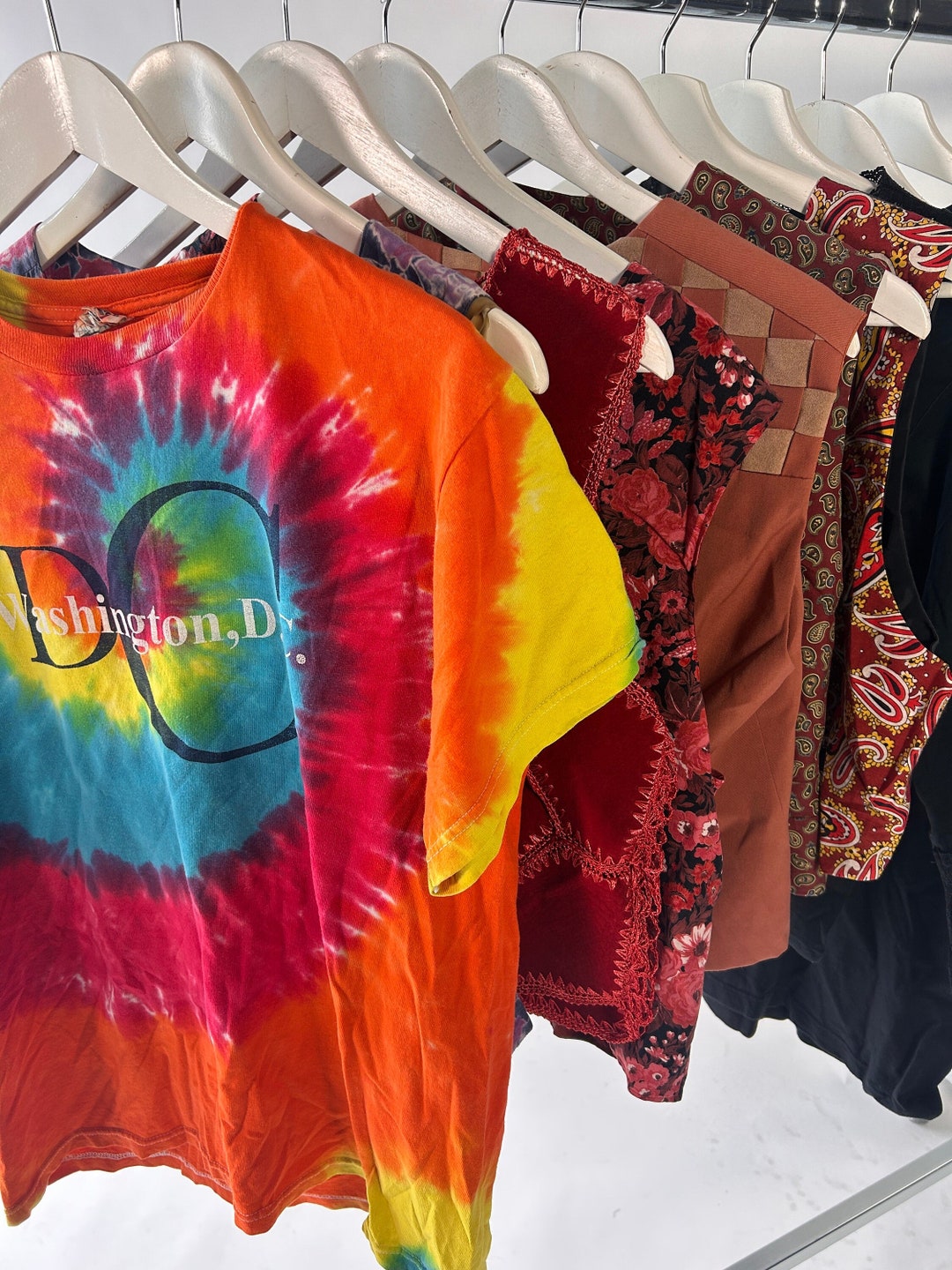 10x Vintage Tops Mix Bulk Lot Retro Clothing Curated Etsy