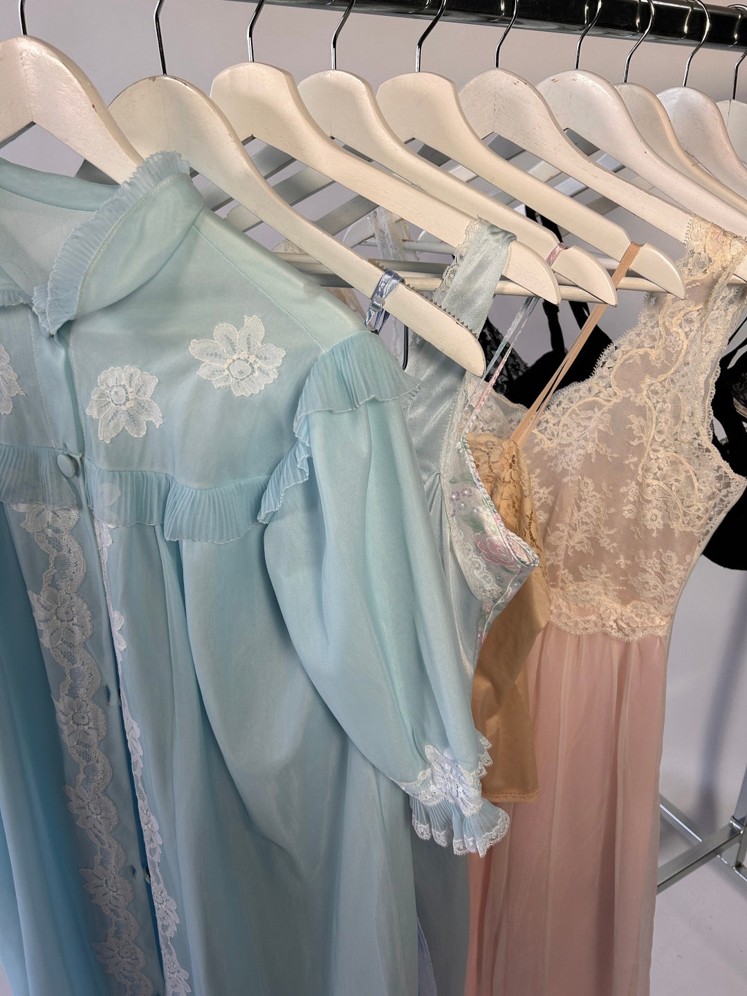 10x Vintage Slip Dress/lingerie Mix Bulk Lot Retro Clothing Curated Original Vintage Wholesale