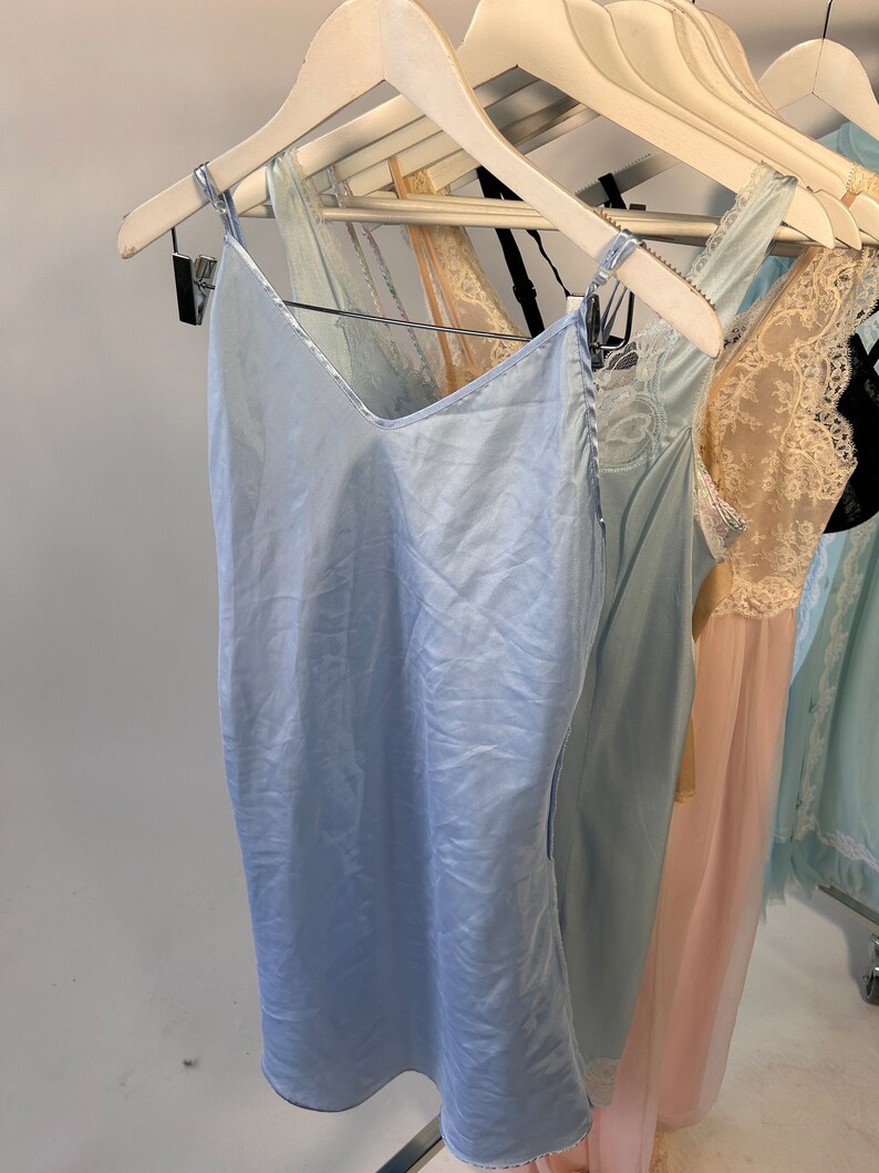 10x Vintage Slip Dress/lingerie Mix Bulk Lot Retro Clothing Curated