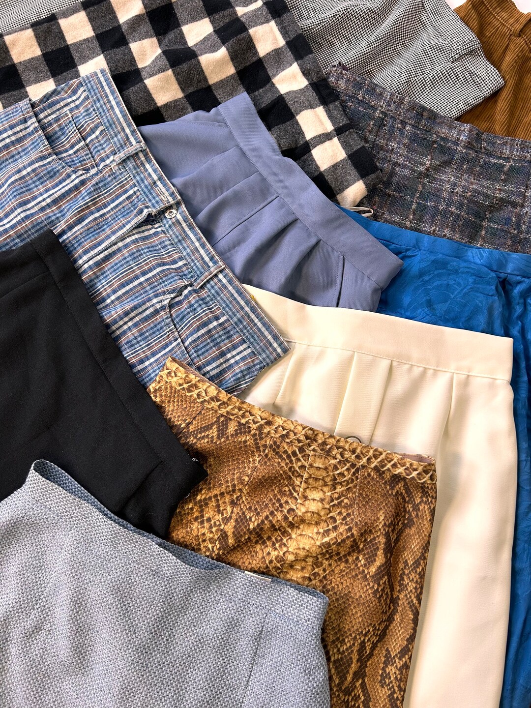 Mystery Vintage Box 10x Pencil Skirt Random Sorting Bulk Lot Retro