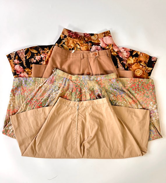 Mystery Vintage Box 70's A-line Summer Skirt - Ra… - image 6