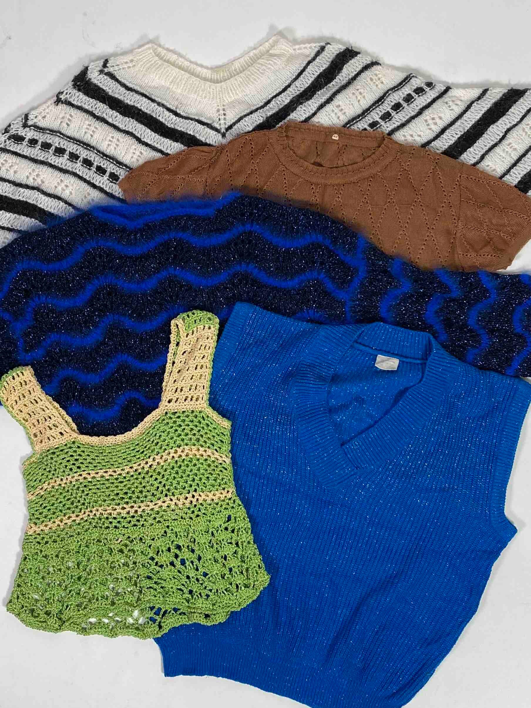 Mystery Vintage Box 10x 80's Knitwear Random Sorting Etsy