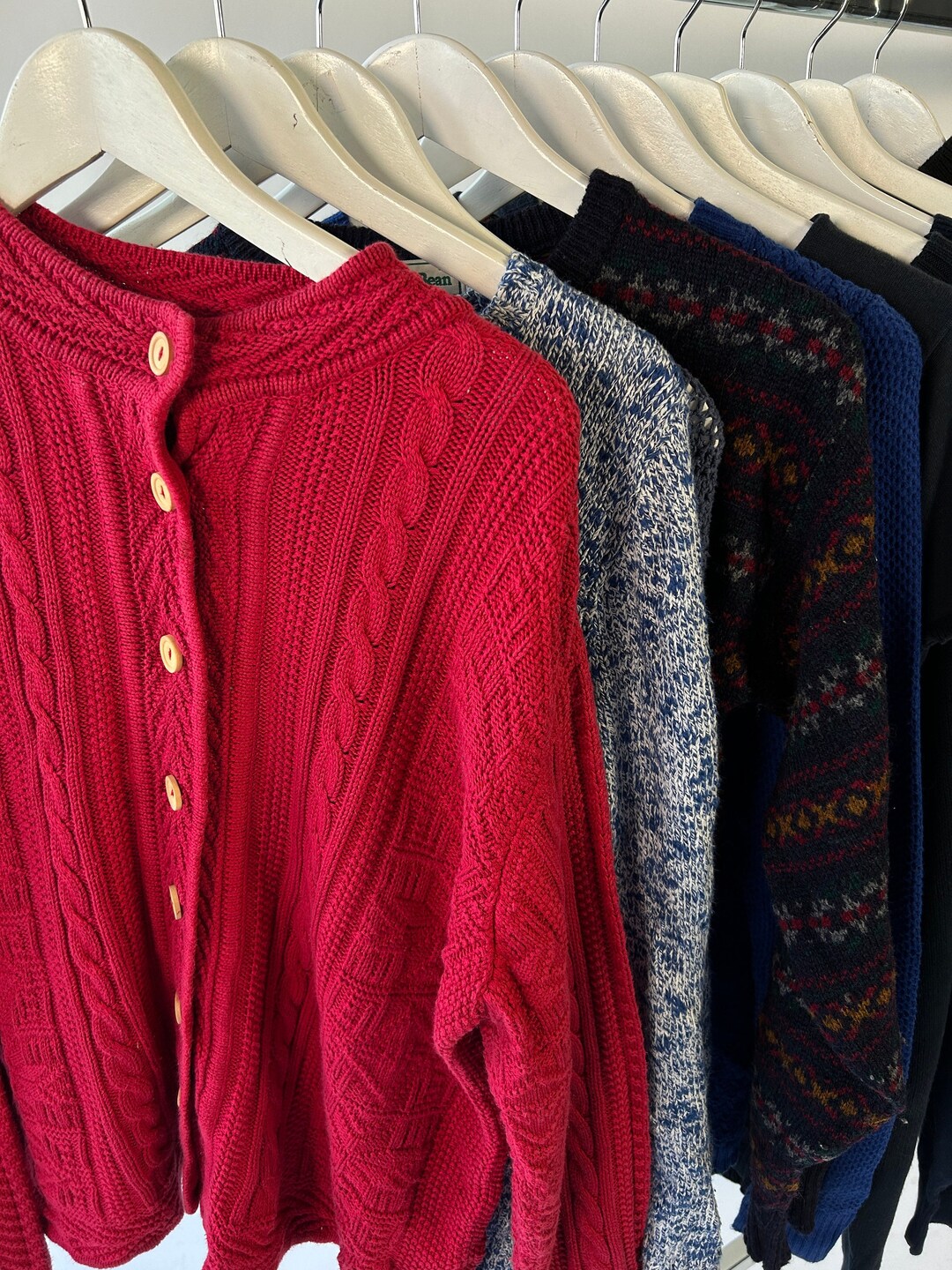 10x Vintage Y2K LL Bean Knitwear Mix Bulk Lot Retro Clothing Curated