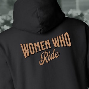 Women&#39;s Motorcycle Hoodie: Bird Tattoo Art Biker Pullover