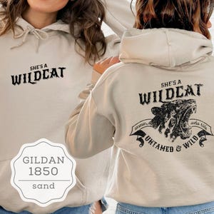Women&#39;s Motorcycle Hoodie: Wildcat Biker Pullover