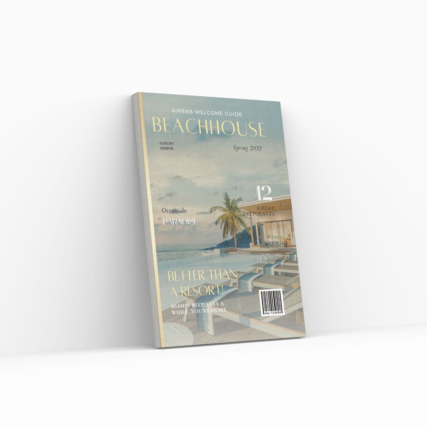 Airbnb Welcome Guest Book Template | Editable Airbnb Canva Template ...