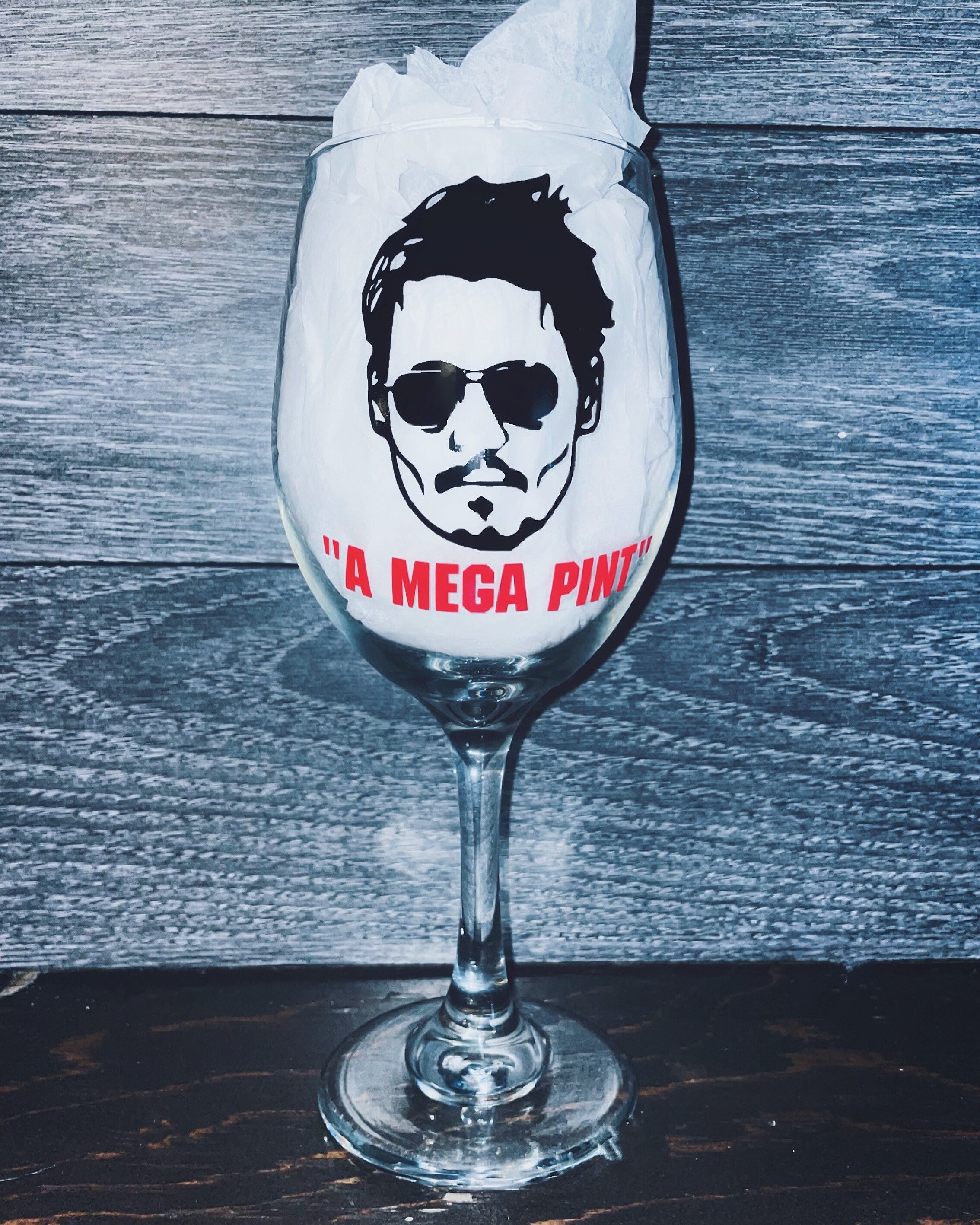Johnny Depp Mega Pint Wine Glass Etsy Australia