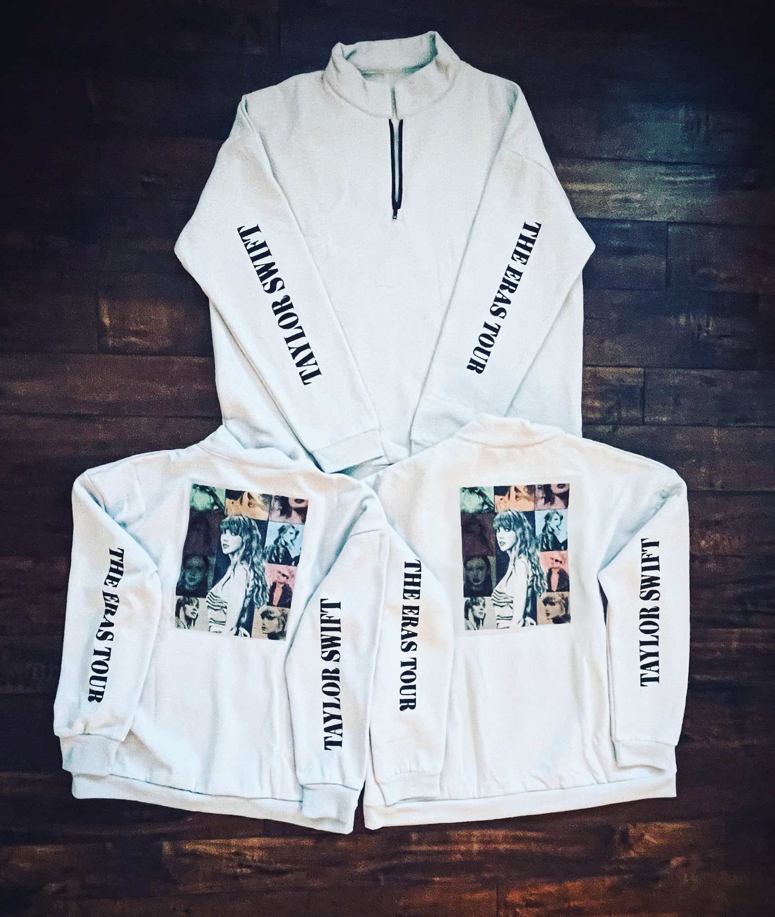 ERAS Tour Quarter Zip Taylor Swift Etsy