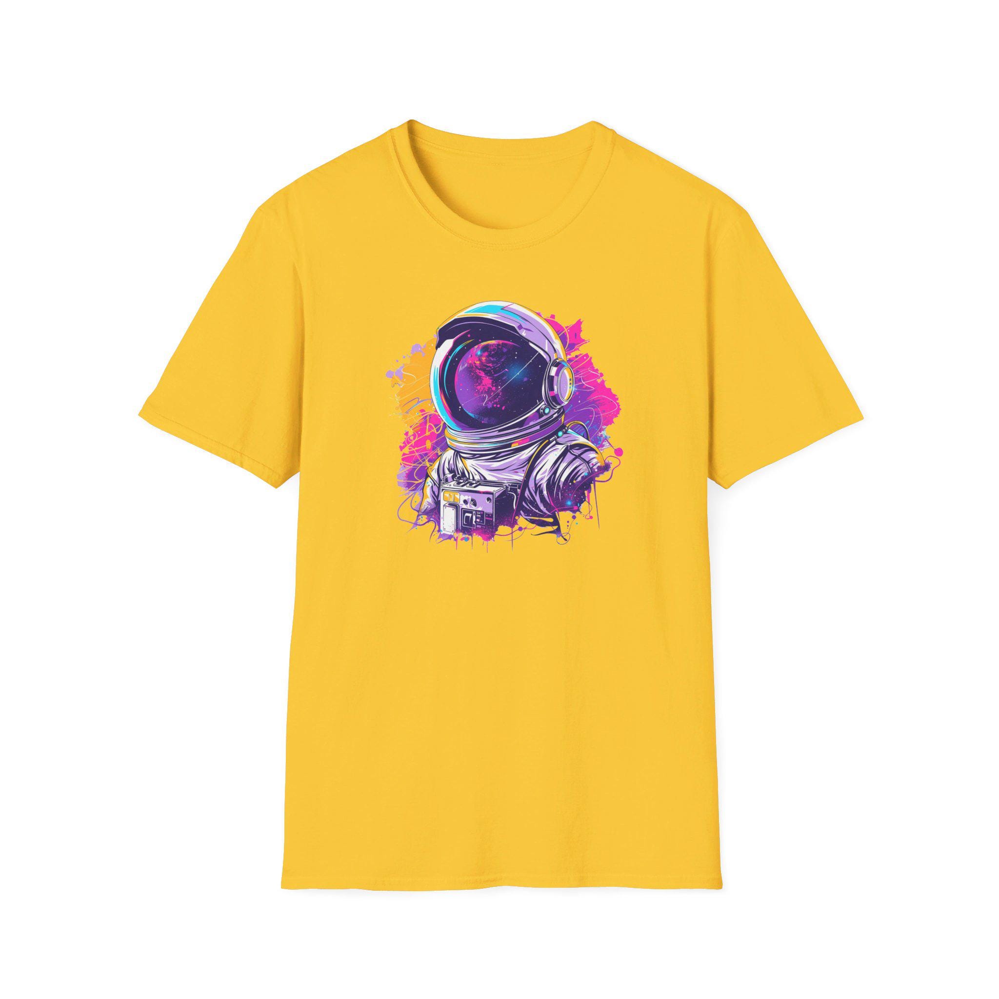 Neon Astronaut T shirt Unisex Etsy neon-astronaut-t-shirt-unisex-etsy