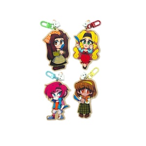 Story of Seasons Harvest Moon Wooden Keychains
