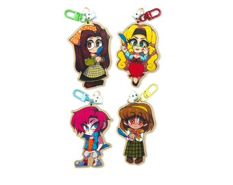 Story of Seasons Harvest Moon Wooden Keychains