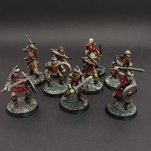 Armored Skeleton Miniature: 28mm Resin Model for DnD, Pathfinder