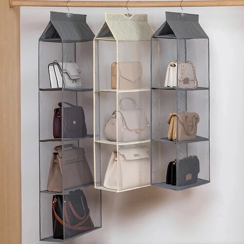 handbag storage rack
